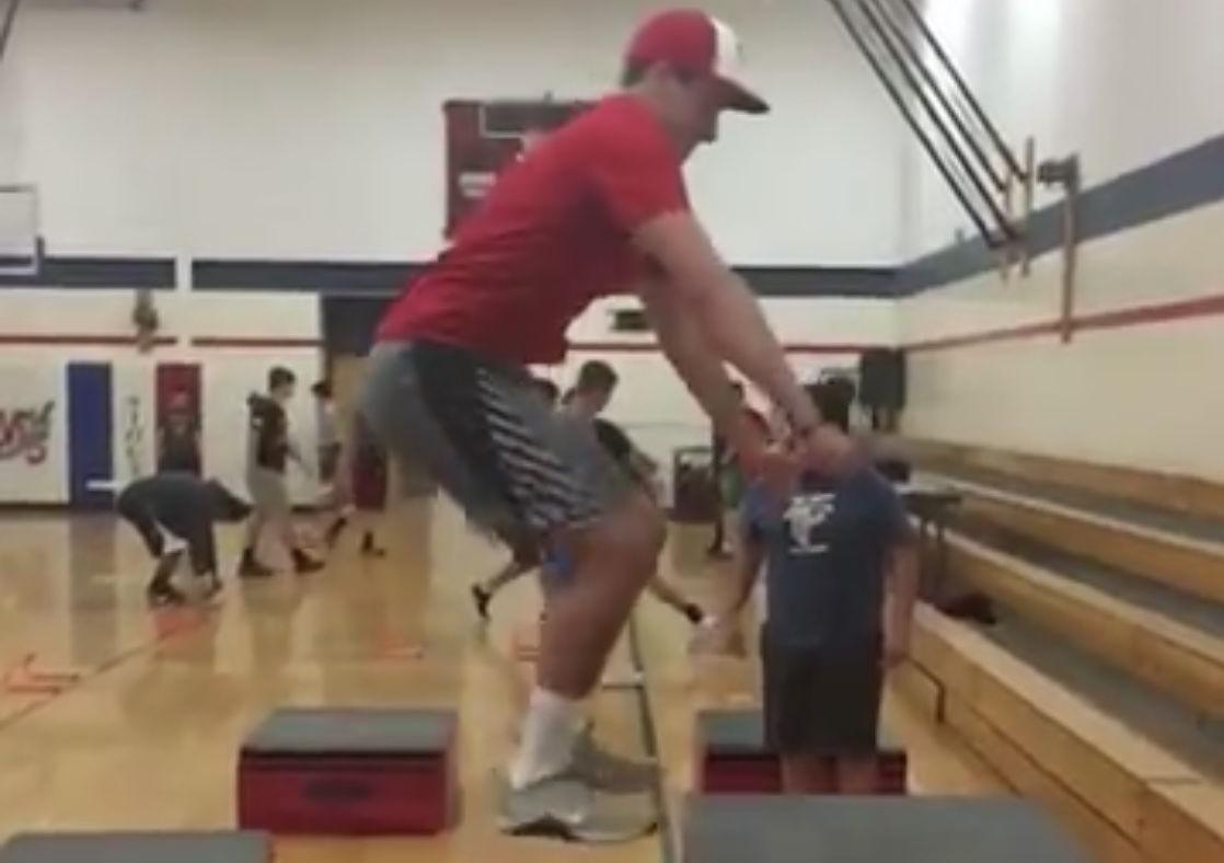 Kade Lynott works to become better